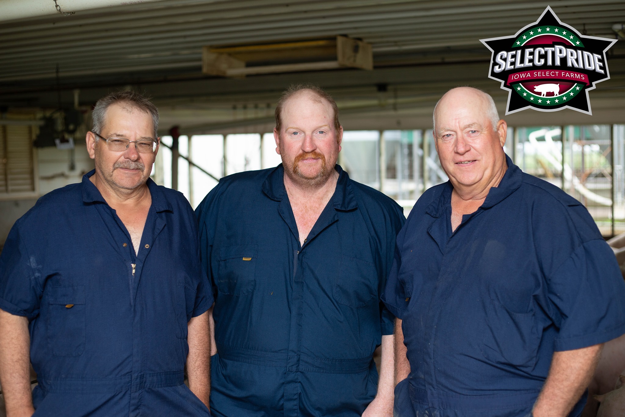 Randy, Barry and Nate pose for a group photo.