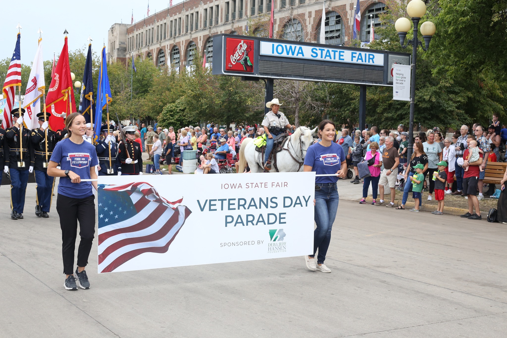 ISF F&F lead the parade.