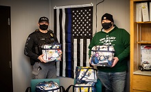 Henry's Heroes Comfort Kits Delivered to Newell Police Department