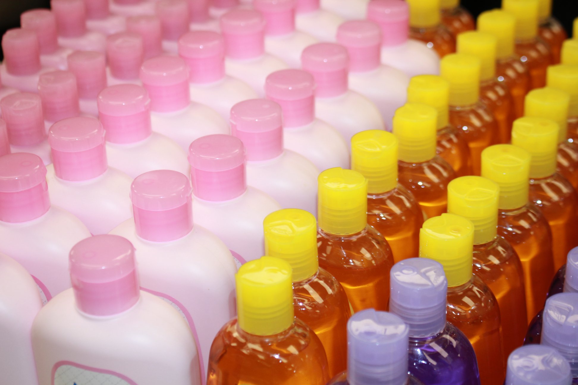 Baby lotion and shampoo