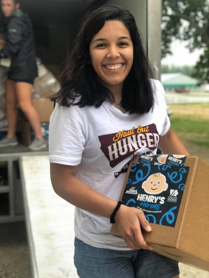 Hauling in Henry's Heroes boxes