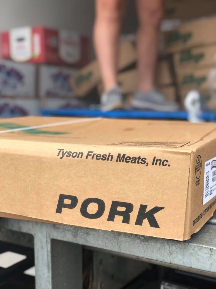 Beautifully packaged pork loins