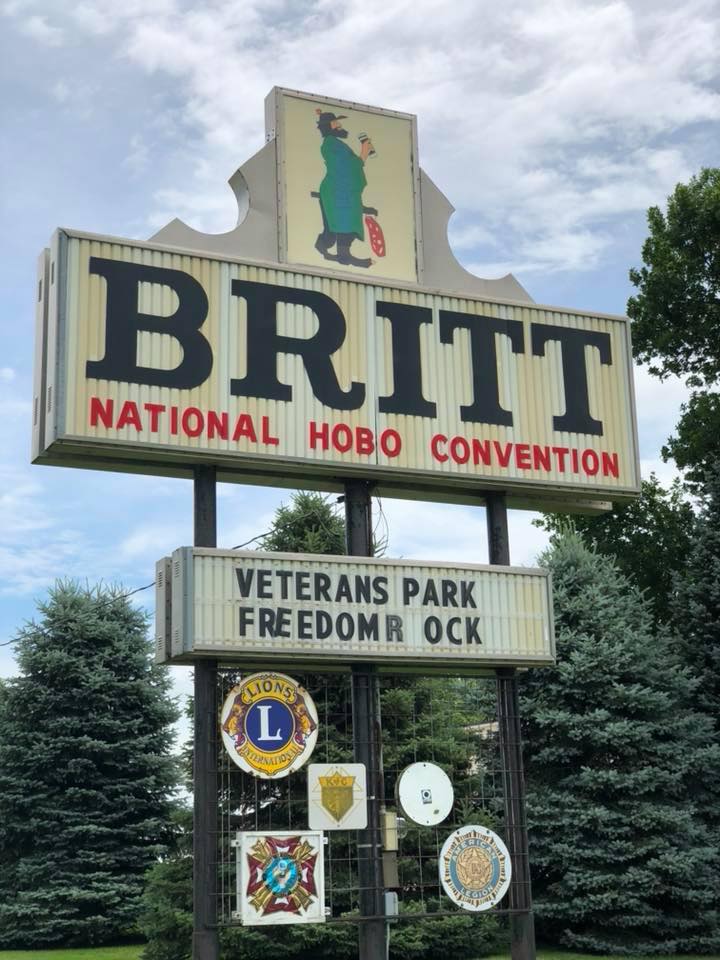 Britt signage