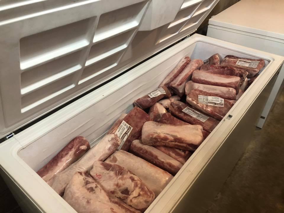 Full freezer