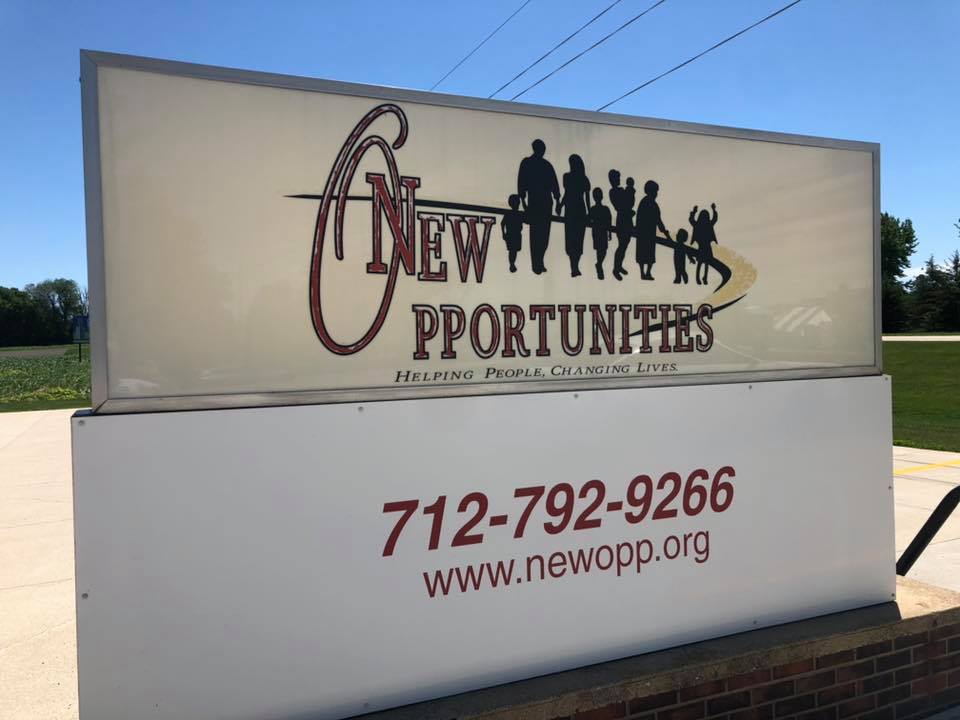 New Opportunities Carroll signage