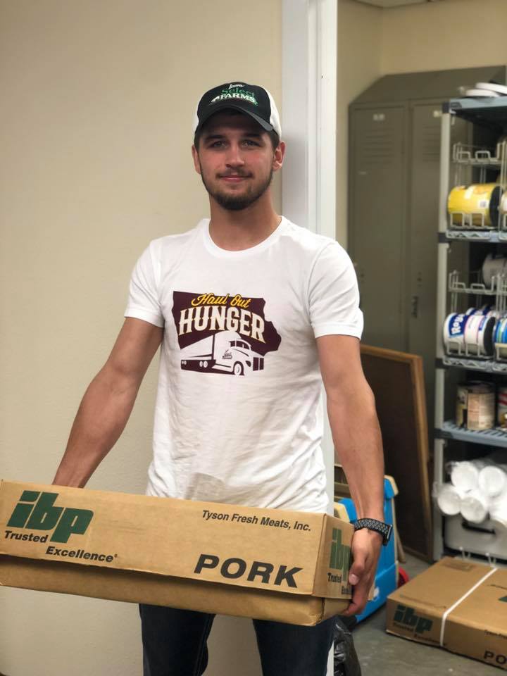 Carter bringing in pork loins