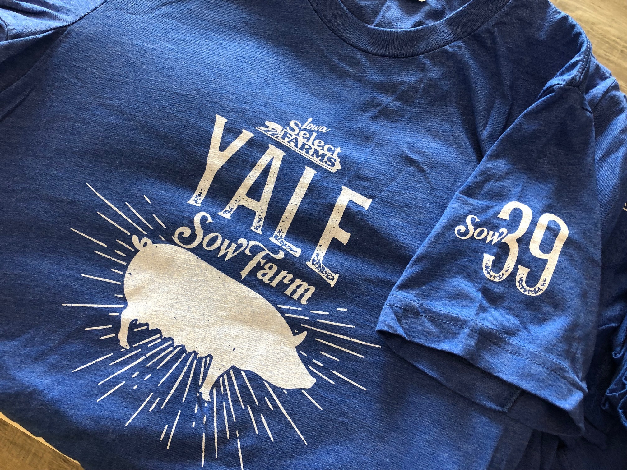 Yale Sow Farm t-shirts for Employees