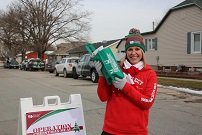 Operation Christmas Meal Stops in Hubbard