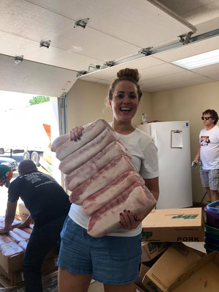 Look at all those pork loins!