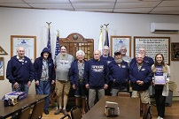 Ackley American Legion Receives My Veteran Hero Gift from BarnTools