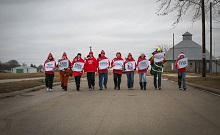 Lenox, Iowa was Another Stop During Operation Christmas Meal