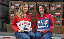 Deb and Jeff Hansen Foundation Sends Pork Care Packages to Members of the Armed Services